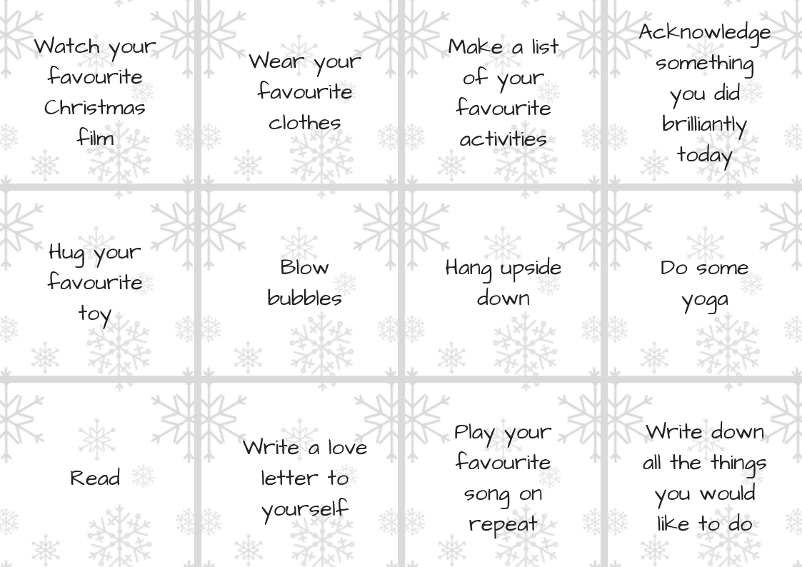 Advent Self Care